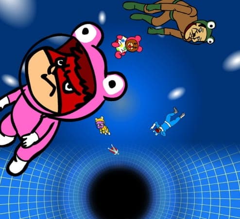 Affiche de Himitsukessha Taka no Tsume THE PLANETARIUM: Burabura! Black Hole no Nazo
