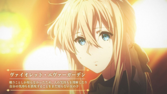 5-fun de Wakaru: Violet Evergarden