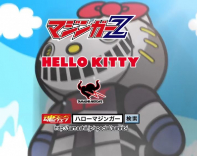 Mazinger Z x Hello Kitty x Chogokin