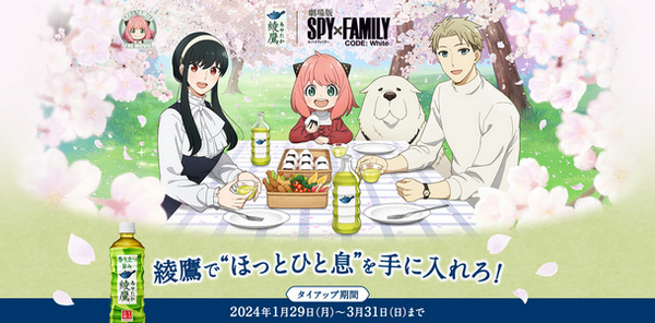 Ayataka Spy x Family Movie Campaign Ayataka de Hotto Hitoiki